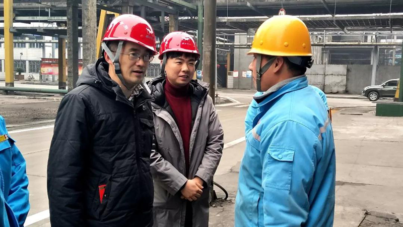 王大真等集團領(lǐng)導深入一線與干部職工共度新春佳節(jié)(圖3)