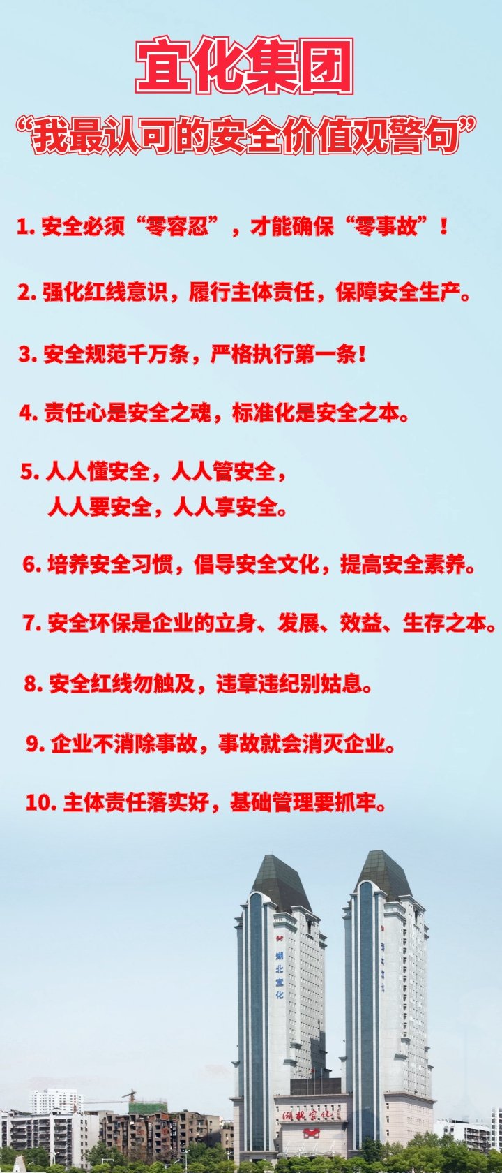 宜化集團(tuán)“我最認(rèn)可的安全價(jià)值觀警句”出爐！(圖1)