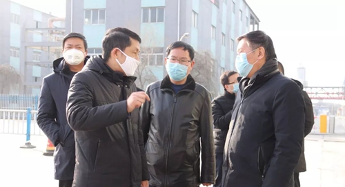 西寧市委常委、大通縣委書(shū)記宋晨曦到青海宜化檢查疫情防控工作(圖1)