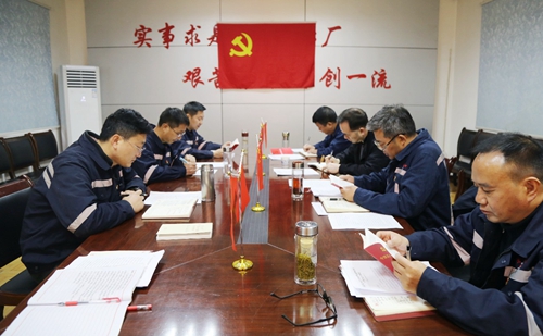 周金平列席指導礦業(yè)公司黨委“不忘初心、牢記使命”專題民主生活會